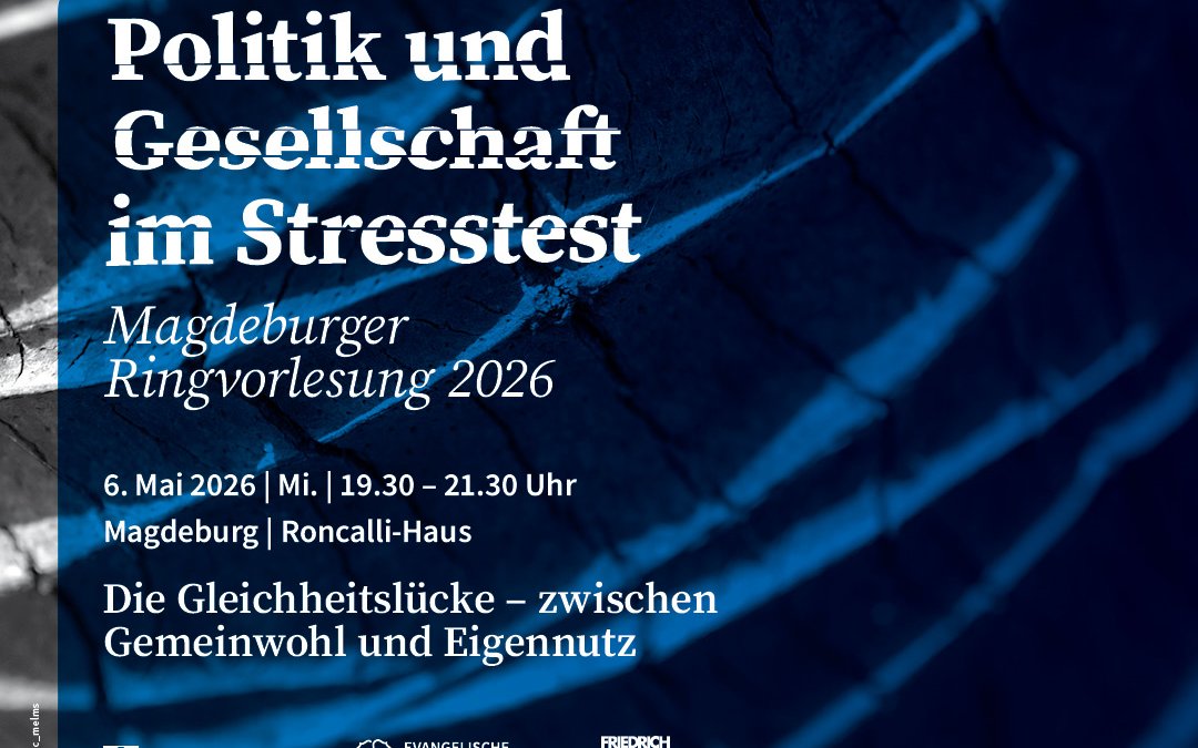 Die Gleichheitslücke – zwischen Gemeinwohl und Eigennutz Ringvorlesung